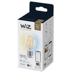 WiZ LED Žárovka WiZ Tunable White Filament 8718699787158 E27 A60 6,7-60W 806lm 2700-6500K, stmívatelná