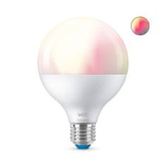 Philips LED Žárovka WiZ Colors Globe 8718699786359 E27 G95 11-75W 1055lm 2200-6500K, RGB 16 mil. barev, stmívatelná