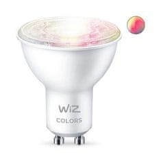 WiZ LED Žárovka WiZ Colors 8718699787134 GU10 PAR16 4,9-50W 345lm 2200-6500K, RGB 16 mil. barev, stmívatelná