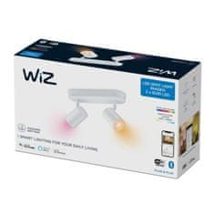 WiZ Stropní bodové svítidlo WiZ IMAGEO 8719514551893 LED GU10 2x4,9W 2x345lm 2200-6500K RGB IP20 CRI90 bílé, stmívatelné