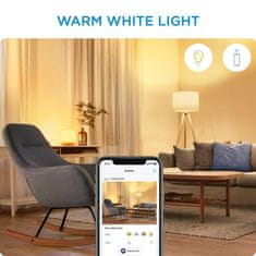 WiZ WiZ SET 2x LED žárovka E14 C37 Candle 4,9W (40W) 470lm 2700-6500K IP20, stmívatelná