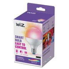 WiZ WiZ LED žárovka E27 G95 Globe 11W 1055lm 2200-6500K RGB IP20, stmívatelná
