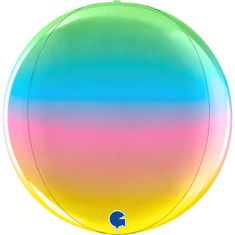 Grabo Fóliový balónek Koule duhový 40cm