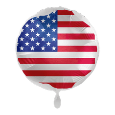 Amscan Fóliový balón USA Spojené štáty americké 43cm