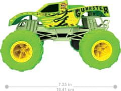 Hot Wheels RC Monster Trucks Gunkster svítící ve tmě 1:15 HTP15