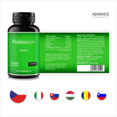 Advance nutraceutics ADVANCE Probiozym 60 cps. – trávení