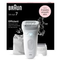 Braun epilátor Silk-épil 7-041 Bílý/Stříbrný
