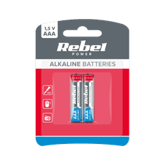 shumee REBEL LR03 alkalické baterie 2 ks/bl.