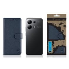 Tactical Knížkové pouzdro Field Notes pro Xiaomi Redmi Note 13 5G modré
