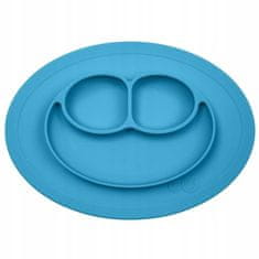 EZPZ EZPZ silikonový talířek Mini Mat modrý