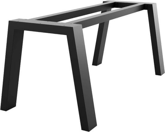 MetaloPro MetaloPro Extreme - Stabile Metall Tischbeine, Schwarz Tischkufen/Tischgestell für Esstisch, Schreibtisch Möbelfüße Beine, Trapez Form, Schwerlast Design für Wohnzimmer und Büro