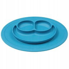 EZPZ EZPZ silikonový talířek Mini Mat modrý