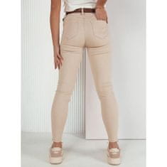 Dstreet Dámské džínové kalhoty LODGE světle béžové uy1934 L