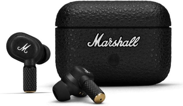 moderní bezdrátová sluchátka marshall motif ii anc stylové pouzdro špičkový zvuk anc technologie kvalita handsfree