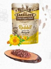 Carnilove CARNILOVE cat kapsa KITTEN RABBIT/marigold - 10x85g / expirace 23.8.2024