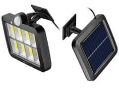Tracer LED solární lampa s detektorem pohybu JUPITER