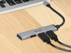 USB 3.0 HUB H40 4 porty, USB-C
