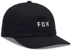 FOX kšiltovka WORDMARK Adjustable černo-bílá