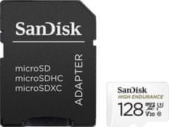 SanDisk SanDisk High Endurance Video 128GB microSDXC / CL10 / UHS-3 V30 / vč. adaptéru