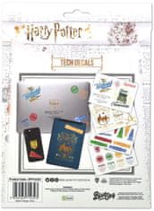 CurePink Samolepky na elektroniku Harry Potter: 4 listy (21 x 15 cm)