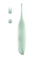 Dreamtoys Glam Pin Point Stimulator (Mint), přikládací vibrátor na klitoris