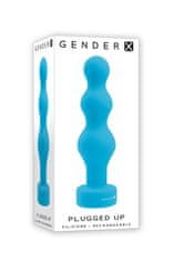 Blush Gender X Plugged Up (Blue), vibrační kuličky do zadku