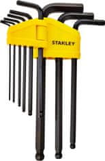 Stanley 9dílná sada šestihranných zástrčných klíčů s kuličkou