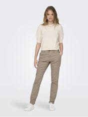 ONLY Dámské kalhoty ONLPARIS Slim Fit 15200641 Silver Mink (Velikost 34/32)