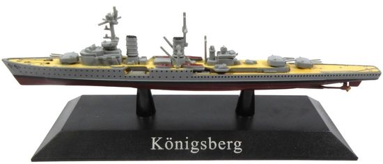 Deagostini De Agostini - lehký křižník SMS Königsberg, 1926, 1/1250