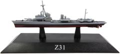 Deagostini De Agostini - torpédoborec Z31, 1942, 1/1250