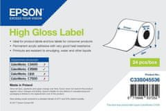 Epson ColorWorks role pro pokladní tiskárny, High Gloss, 51mmx33m (C33S045536)