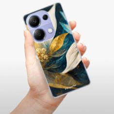 iSaprio Silikonové pouzdro - Gold Petals pro Xiaomi Redmi Note 13 Pro