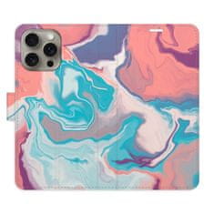 iSaprio Flipové pouzdro - Abstract Paint 06 pro Apple iPhone 15 Pro Max