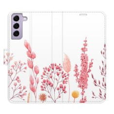 iSaprio Flipové pouzdro - Pink Flowers 03 pro Samsung Galaxy S22 5G