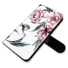 iSaprio Flipové pouzdro - Pink Flowers pro Apple iPhone 15 Pro Max