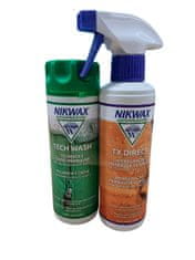 Nikwax sada prací prostředek Tech Wash a impregnace TX.Direct Spray-On (300 + 300 ml)