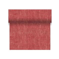Duni Středový pás Dunicel (0,40x24m) - Open-Weave red