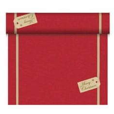 Duni Středový pás Dunicel (0,40x24m) - Christmas gift red