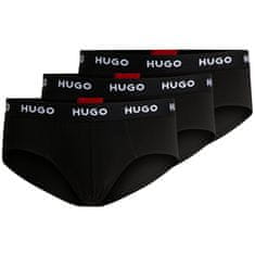 Hugo Boss 3 PACK - pánské slipy HUGO 50469763-001 (Velikost M)