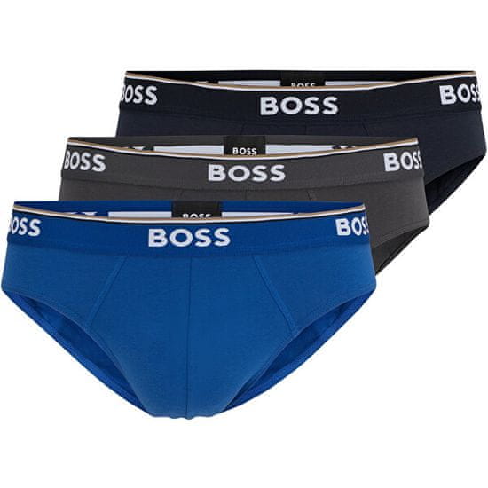 Hugo Boss 3 PACK - pánské slipy BOSS 50475273-487