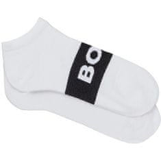 Hugo Boss 2 PACK - pánské ponožky BOSS 50469720-100 (Velikost 39-42)