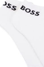 Hugo Boss 2 PACK - pánské ponožky BOSS 50469859-100 (Velikost 39-42)