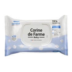 Corine de Farme Corine de farme Baby - dětské vlhčené ubrousky - 99% vody (70ks)