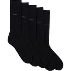 Hugo Boss 5 PACK - pánské ponožky BOSS 50478221-001 (Velikost 43-46)