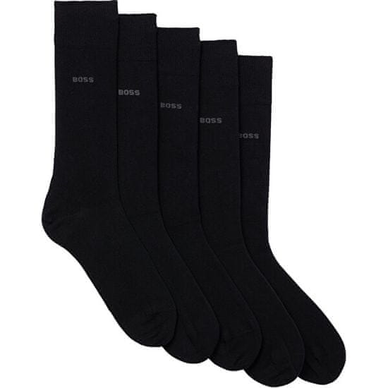 Hugo Boss 5 PACK - pánské ponožky BOSS 50478221-001