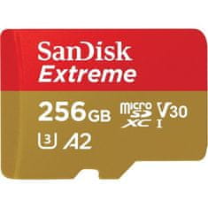 SanDisk Paměťová karta Micro SDXC Mobile Extreme 256GB UHS-I U3 (190R/ 130W)