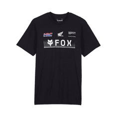 FOX triko FOX X HONDA Premium Ss 24 černo-bílo-červené M