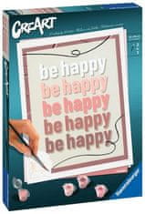 Ravensburger CreArt Buď šťastný: Be happy