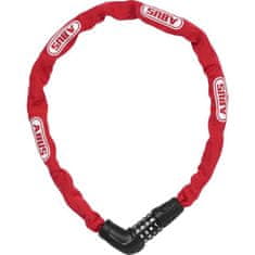 Abus Zámek Steel-O-Chain 5805C/75 - řetězový, na kód, červená