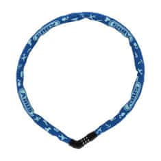Abus Zámek Steel-O-Chain 4804C/75 - řetězový, na kód, blue symbols